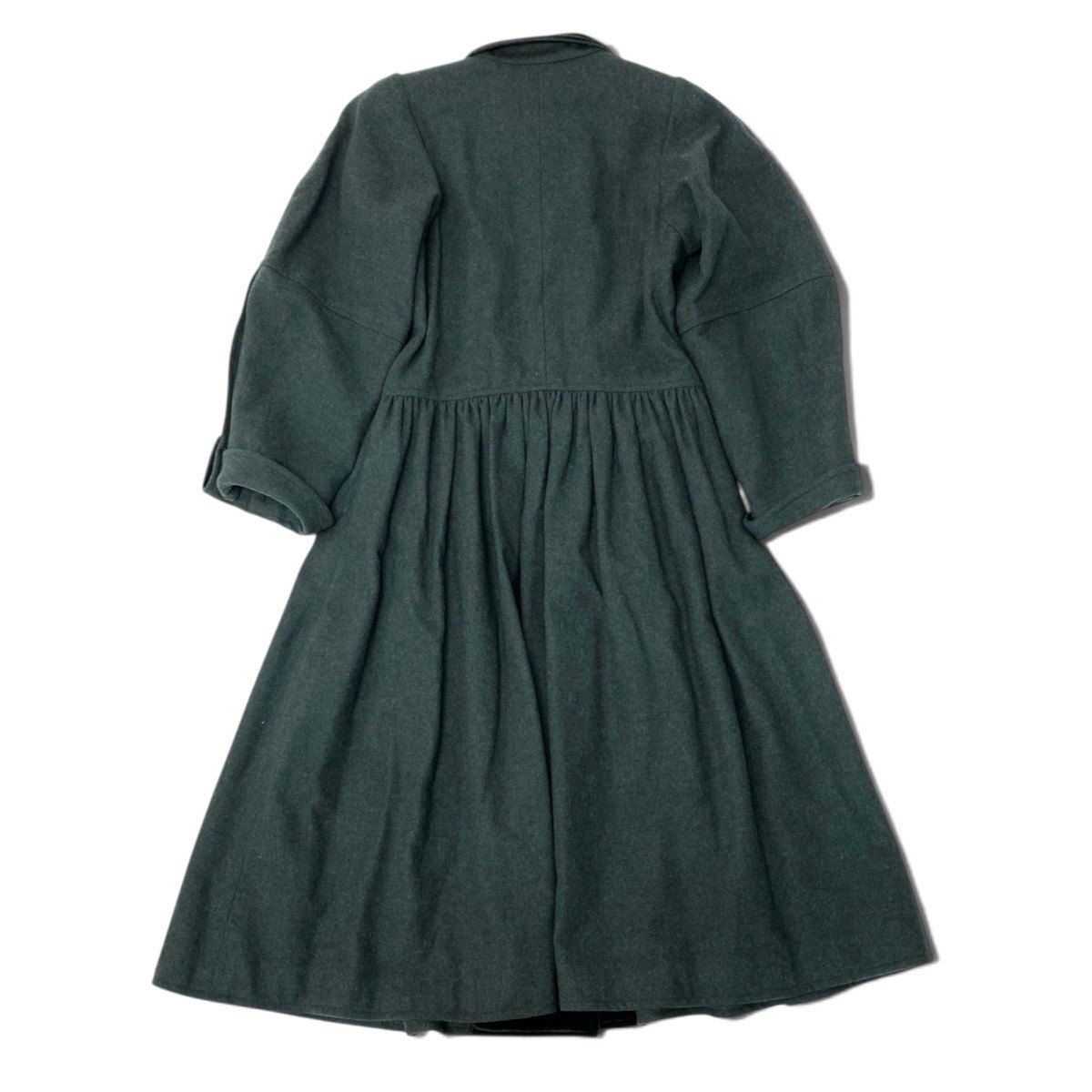 Saint Laurent Rive Gauche Vintage Coat Green 34 — view 3