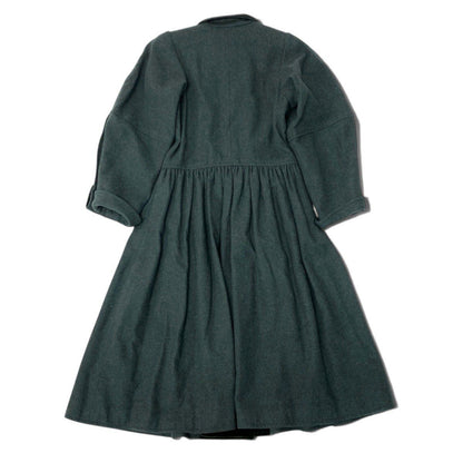 Saint Laurent Rive Gauche Vintage Coat Green 34 — view 3
