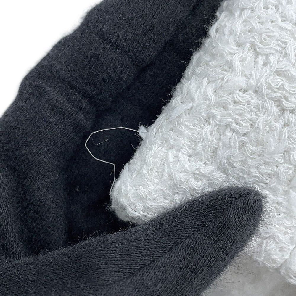 Chanel Jacket CC Logo Tweed Outer White 34 — view 8