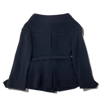 Prada Vintage Collarless Jacket Black — view 3