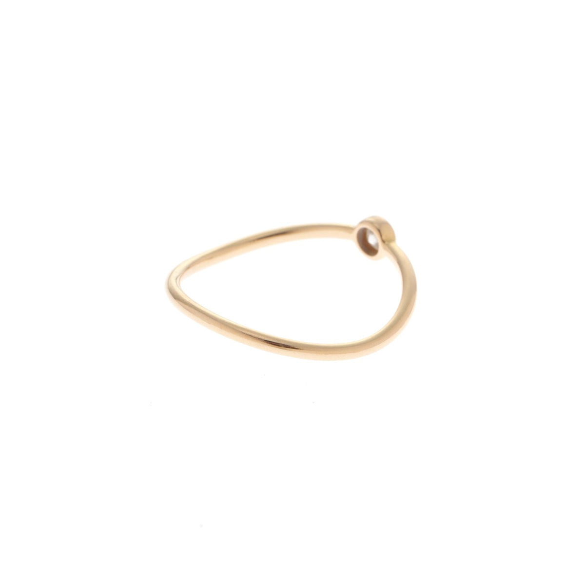 Tiffany & Co Wave Shin Grelot R YG Ring 18k Gold — view 2