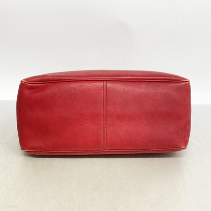 Celine Handbag Boogie Bag Leather Red Silver — view 3