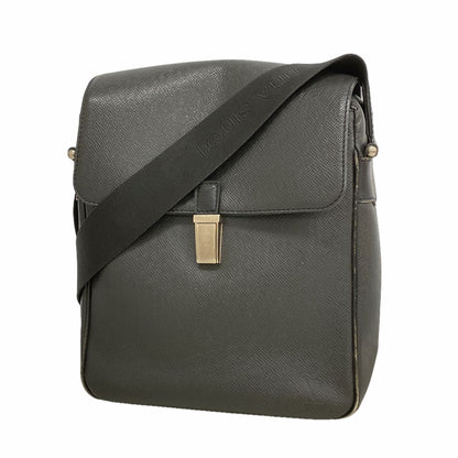 Louis Vuitton Shoulder Bag Taiga Yaranga Ardoise