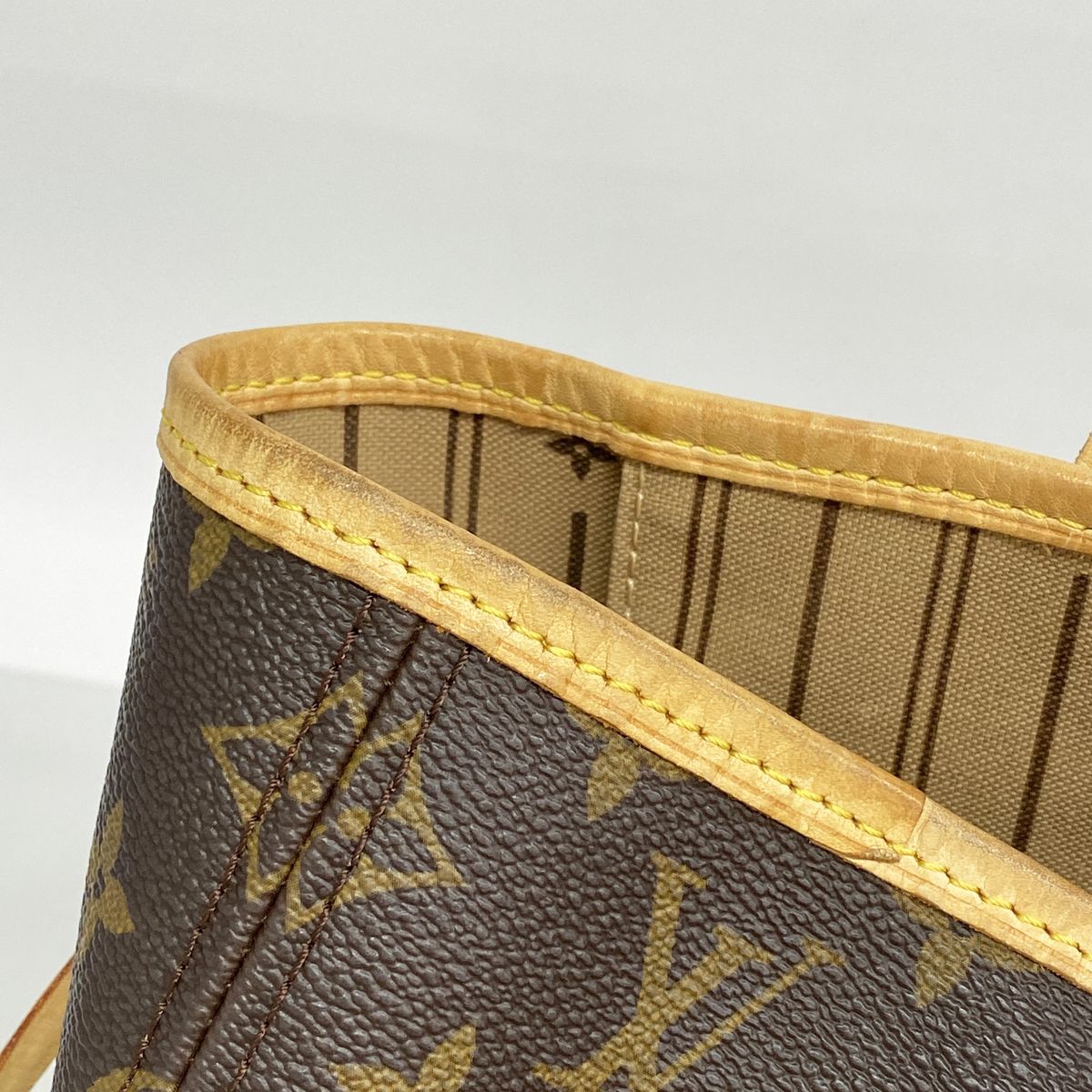 Louis Vuitton Tote Bag Monogram Neverfull MM Brown — view 7