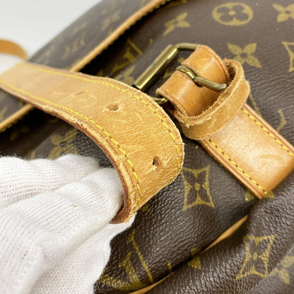 Louis Vuitton Shoulder Bag Monogram Saumur 43 Brown — view 8