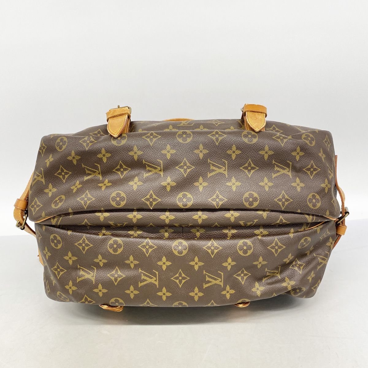 Louis Vuitton Shoulder Bag Monogram Saumur 43 Brown — view 3