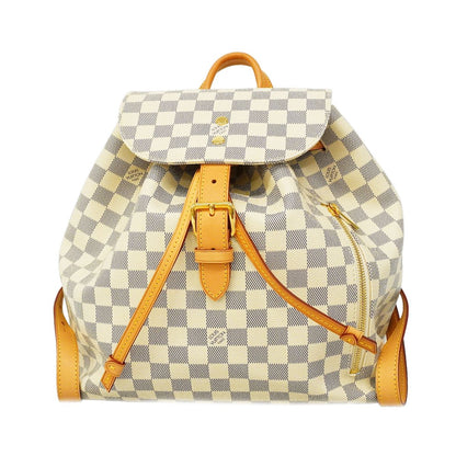 Louis Vuitton Backpack Damier Azur Sperone White