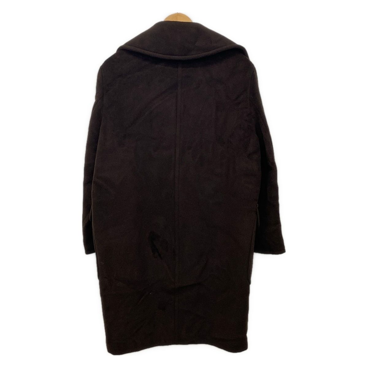 Max Mara Coat M Dark Brown Long Sleeve — view 2