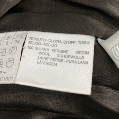 Max Mara Coat M Dark Brown Long Sleeve — view 4