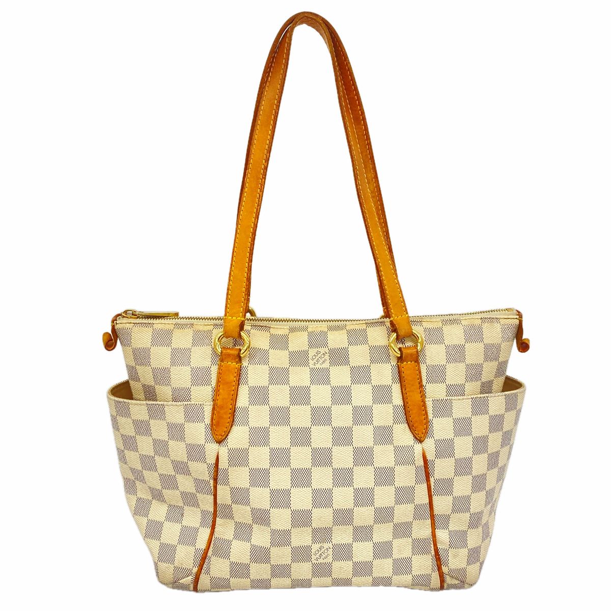 Louis Vuitton Tote Bag Damier Azur Totally PM White