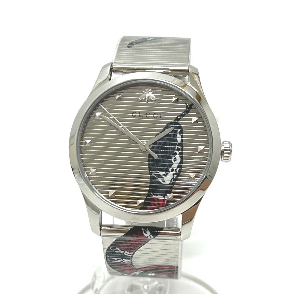 Gucci Watch Snake SS Silver