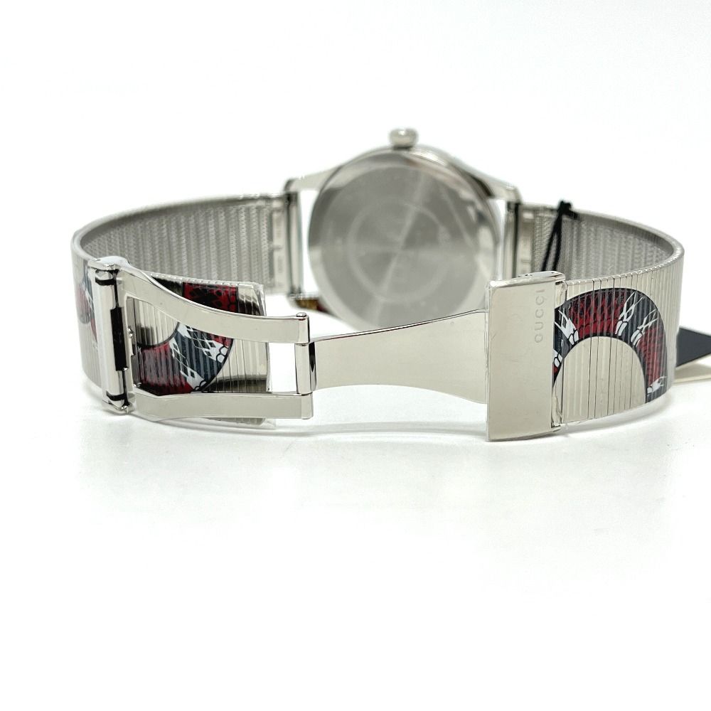 Gucci Watch Snake SS Silver — view 7