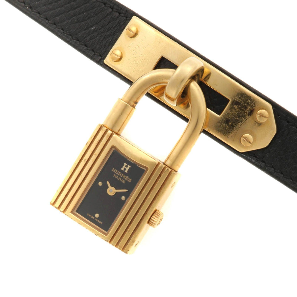 Hermes Kelly Watch Black Dial Quartz — view 2