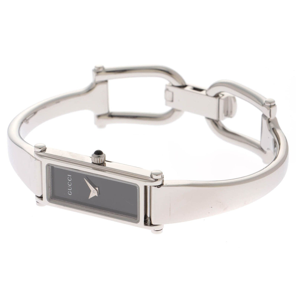 Gucci Watch Stainless Steel Black Dial Quartz — view 3