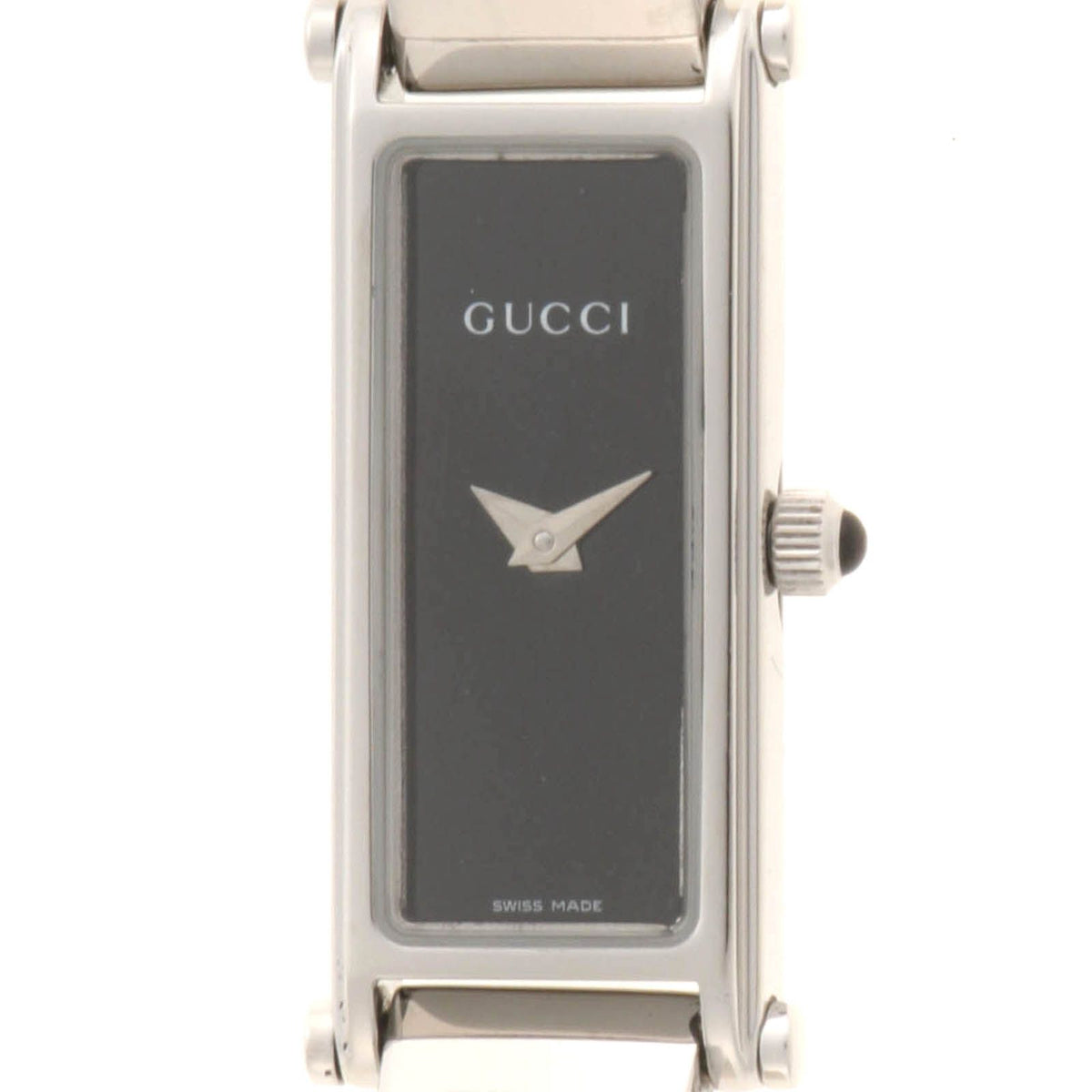 Gucci Watch Stainless Steel Black Dial Quartz