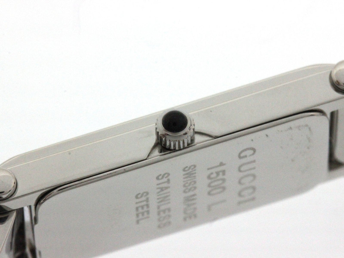 Gucci Watch Stainless Steel Black Dial Quartz — view 6