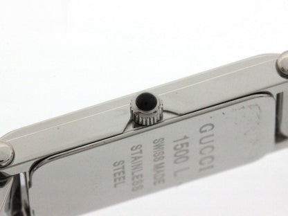 Gucci Watch Stainless Steel Black Dial Quartz — view 6