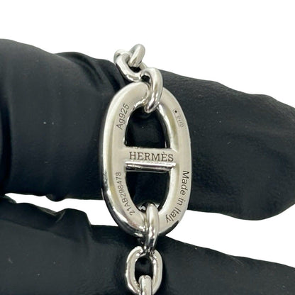 Hermes Farandole Necklace 925 Sterling Silver Long Chain — view 3