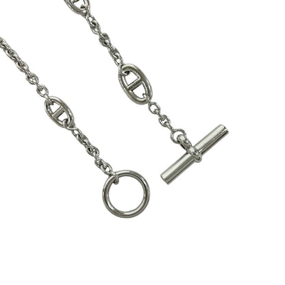 Hermes Farandole Necklace 925 Sterling Silver Long Chain — view 5