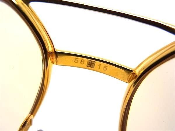 Cartier Sunglasses Gold Bordeaux Lens Clear Yellow Eyewear — view 3