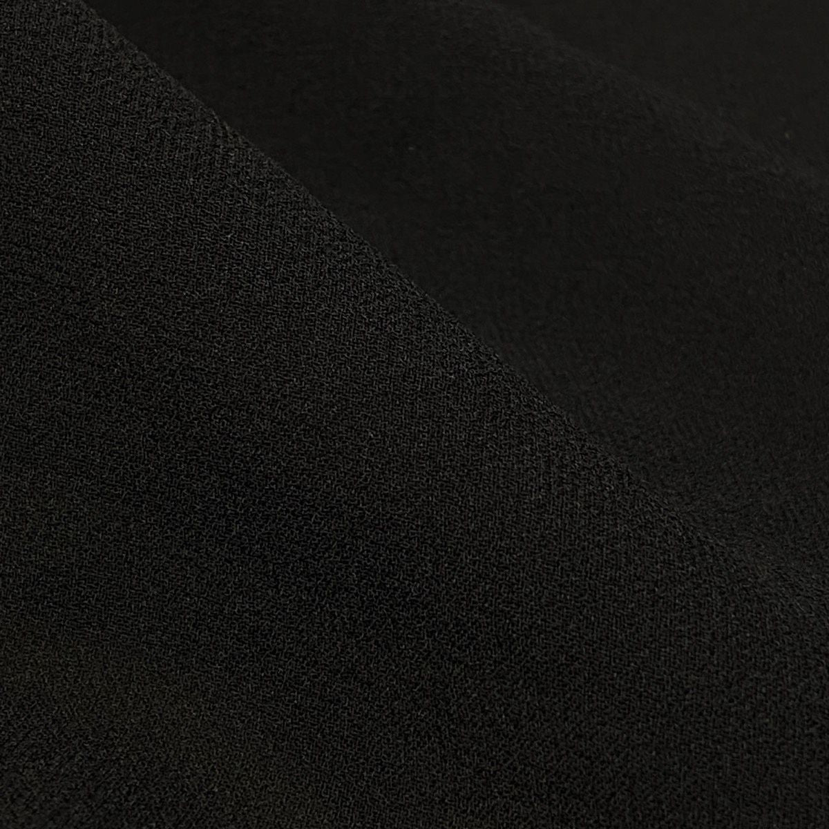 Chanel Dress Vintage Gold Button Chiffon Black Silk 38 — view 7