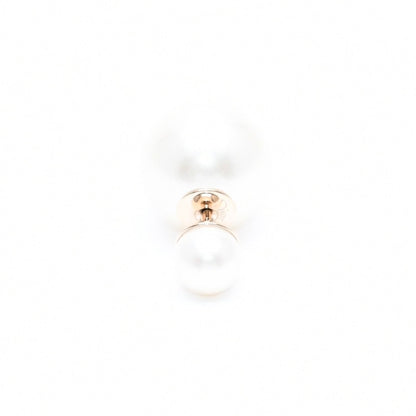 Dior Tribal Faux Pearl Stud Earrings Metal — view 7
