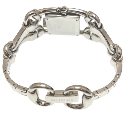 Gucci Signoria Diamond Bezel 116.5 Watch Stainless Steel White Shell Dial Quartz — view 3