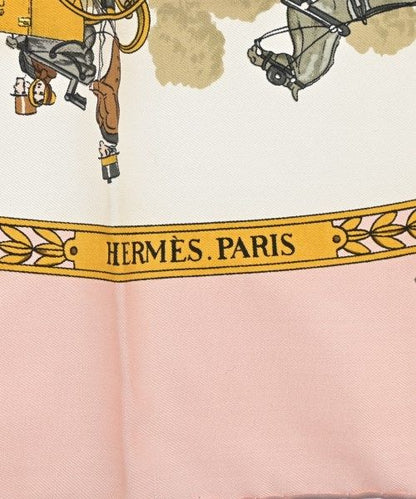 Hermes Bandana Scarf Beige — view 4