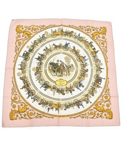 Hermes Bandana Scarf Beige