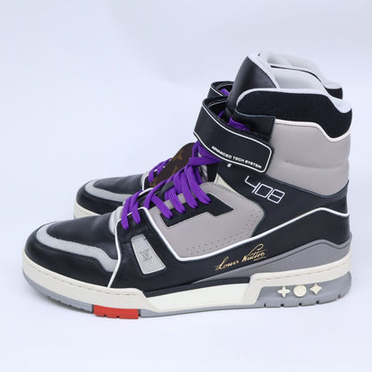 Louis Vuitton LV High Top Trainer Sneakers 9.5 — view 3
