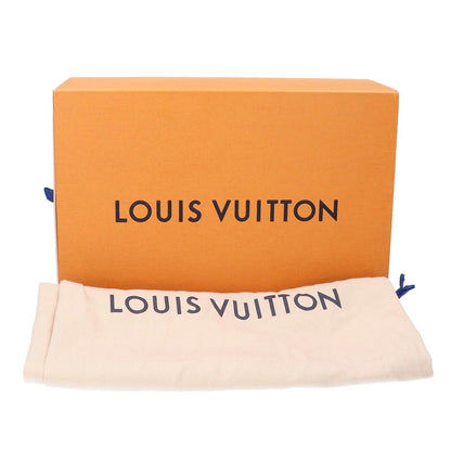 Louis Vuitton Monogram Jacquard Boundary Line Straw Jute Platform Wedge Sole — view 7