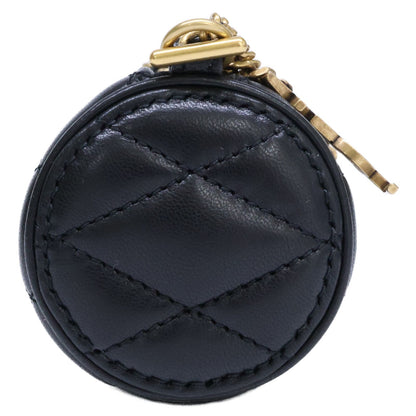 Saint Laurent Paris Lambskin Sado Micro Tube Chain — view 4