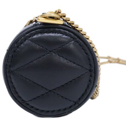 Saint Laurent Paris Lambskin Sado Micro Tube Chain — view 2