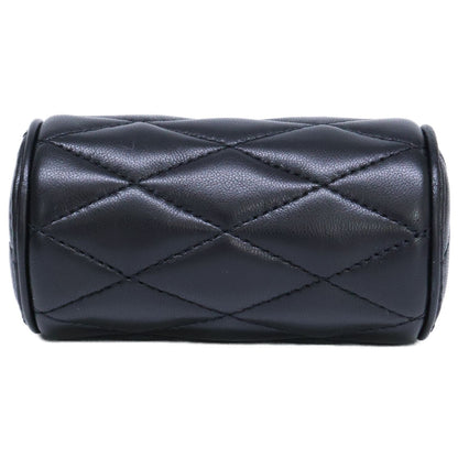 Saint Laurent Paris Lambskin Sado Micro Tube Chain — view 5