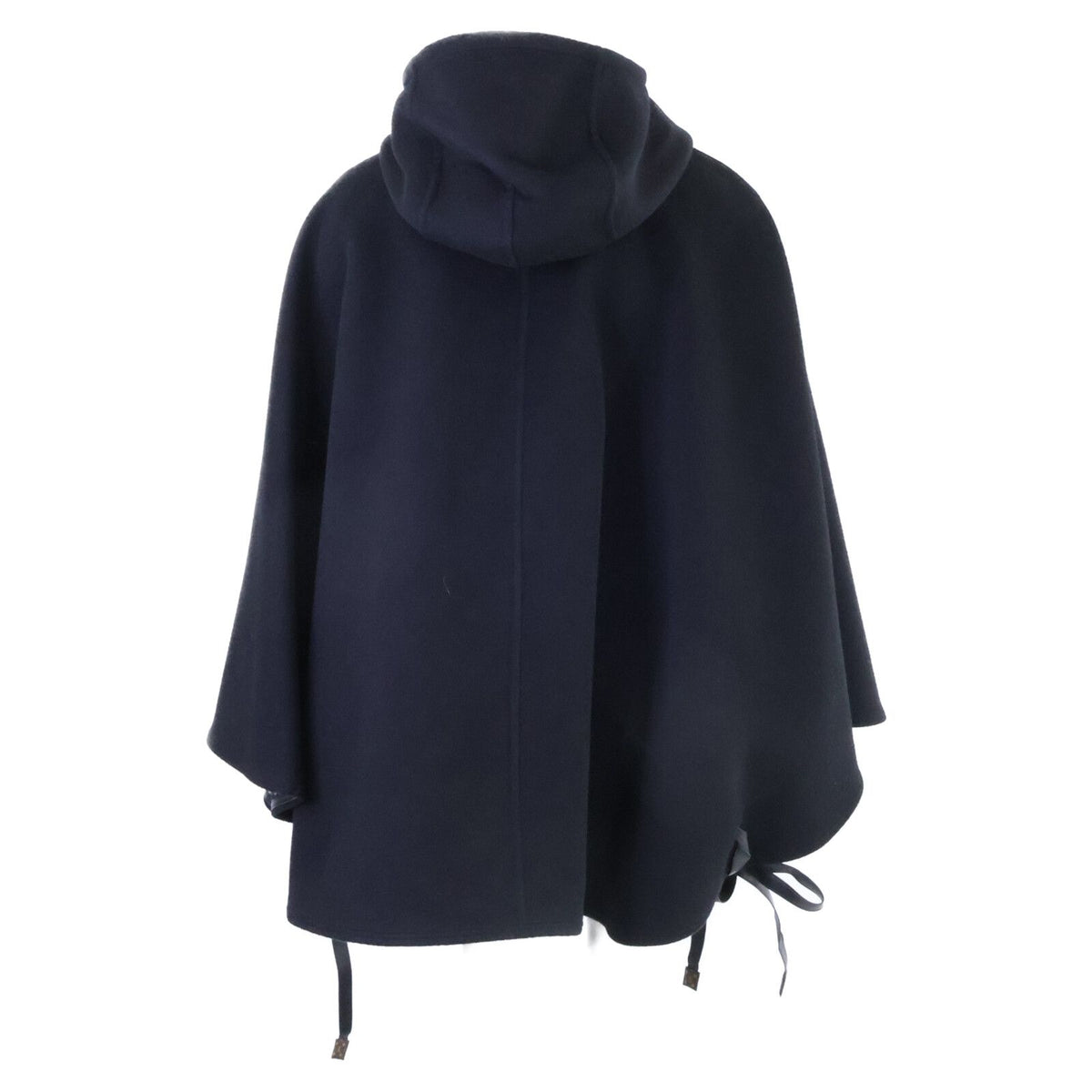 Louis Vuitton Lining Monogram Silk Blend Wool Hoody Cape 40 — view 2