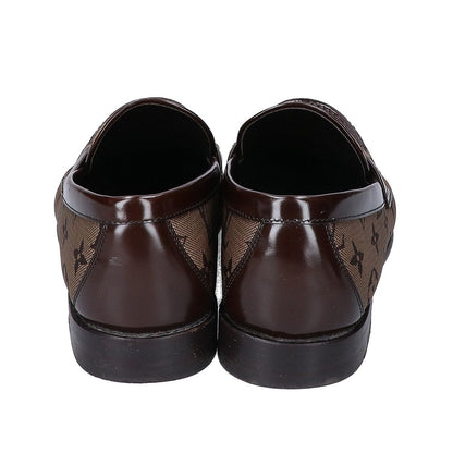 Louis Vuitton Monogram Jacquard Leather Major Line Loafers 7.5 — view 3