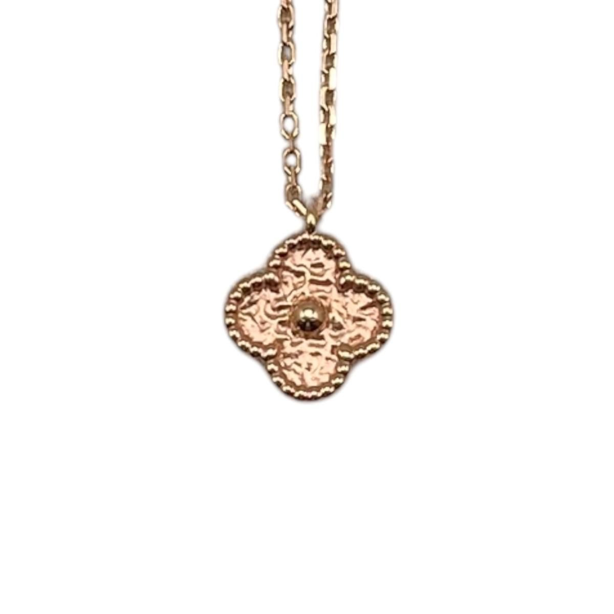Van Cleef & Arpels Necklace Suit Alhambra Pendant Rose Gold&arpels — view 4