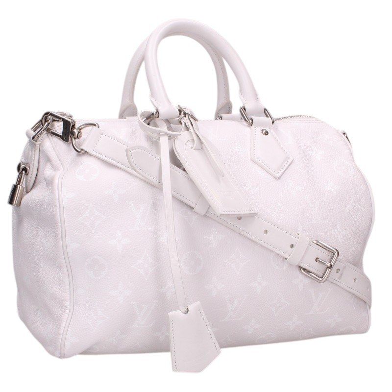 Louis Vuitton Speedy P 9 Korea Limited Monogram Lambskin Shoulder Bag 30
