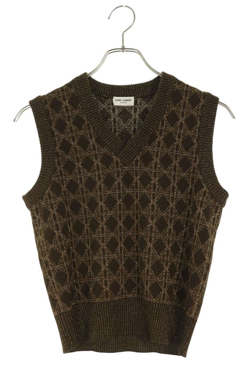 Saint Laurent Paris Regimental Vest