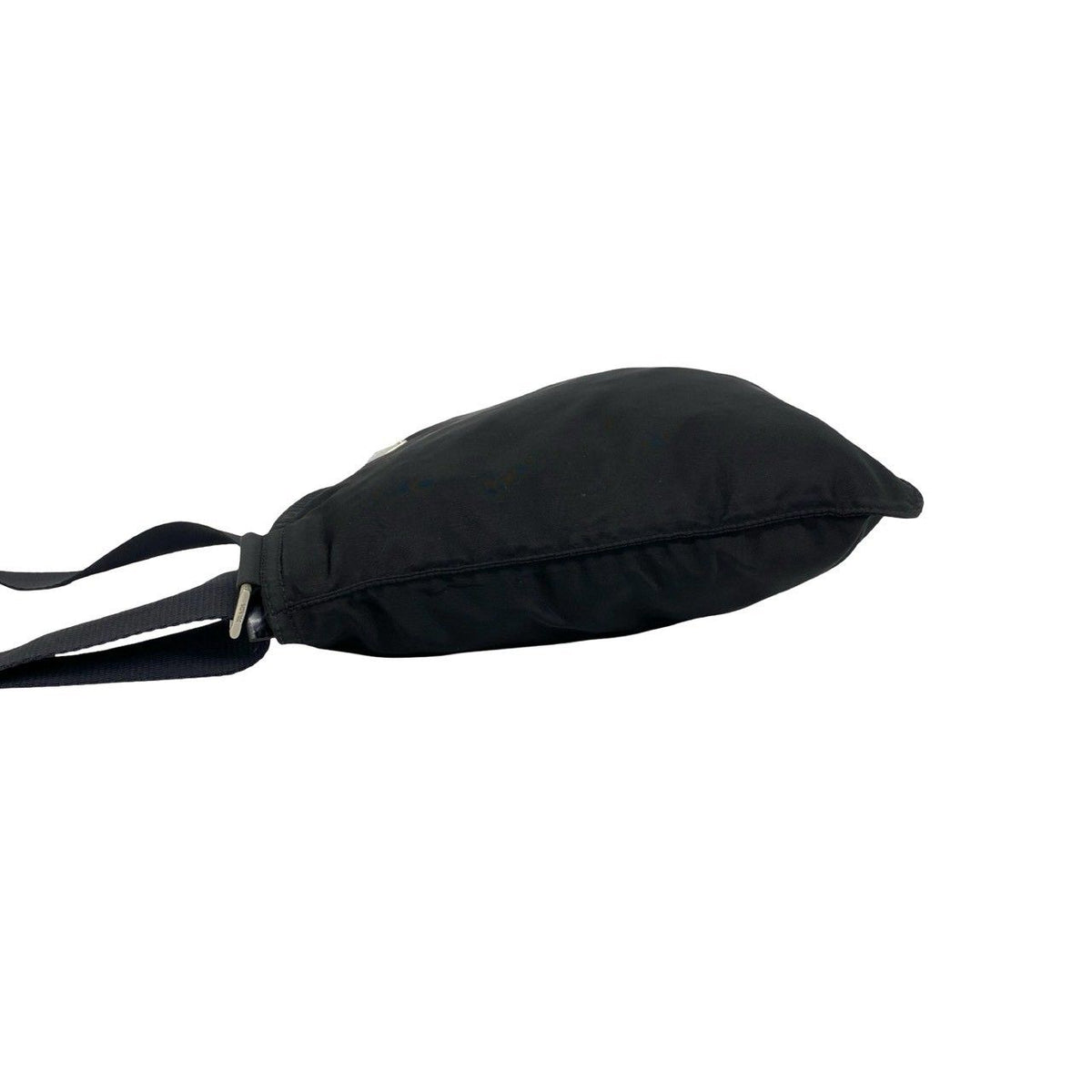 Prada Tessuto Pocono Nylon Shoulder Bag Pochette Crossbody Black — view 5