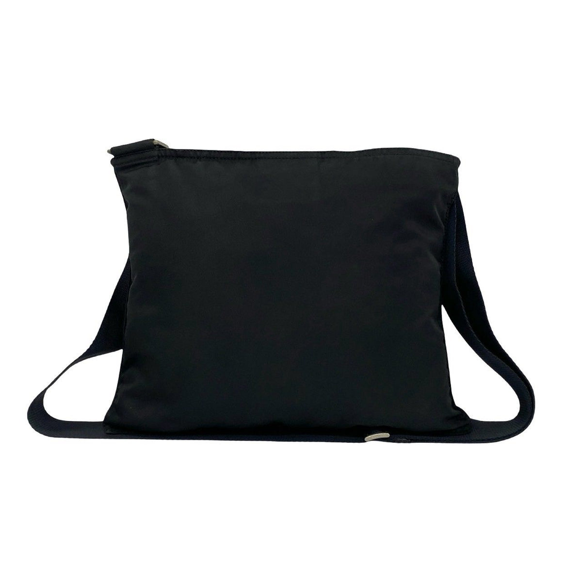 Prada Tessuto Pocono Nylon Shoulder Bag Pochette Crossbody Black — view 3