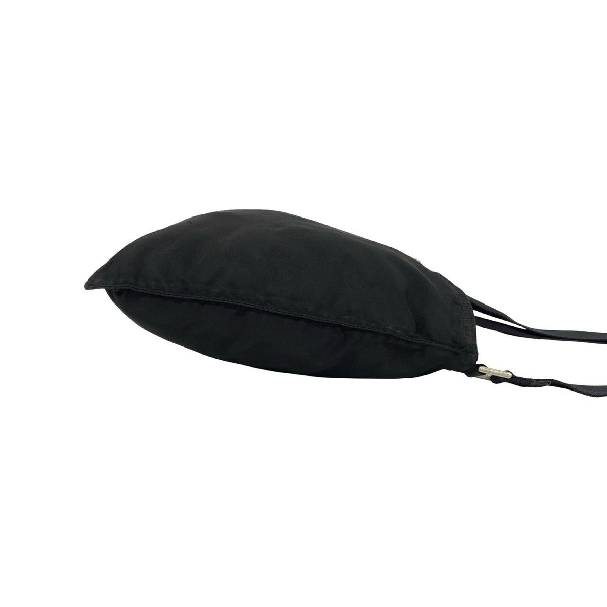 Prada Tessuto Pocono Nylon Shoulder Bag Pochette Crossbody Black — view 6