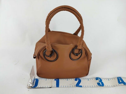 Bottega Veneta Marco Polo Brown Mini Boston Bag — view 2