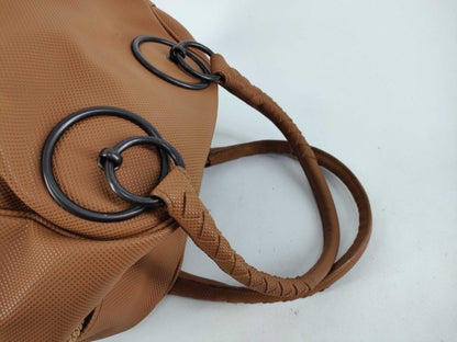 Bottega Veneta Marco Polo Brown Mini Boston Bag — view 3