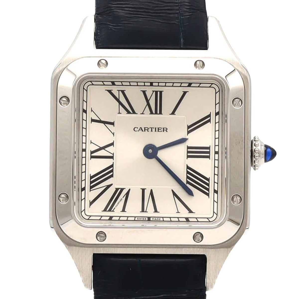 Cartier Santos Dumont SM Wssa SS Quartz Watch