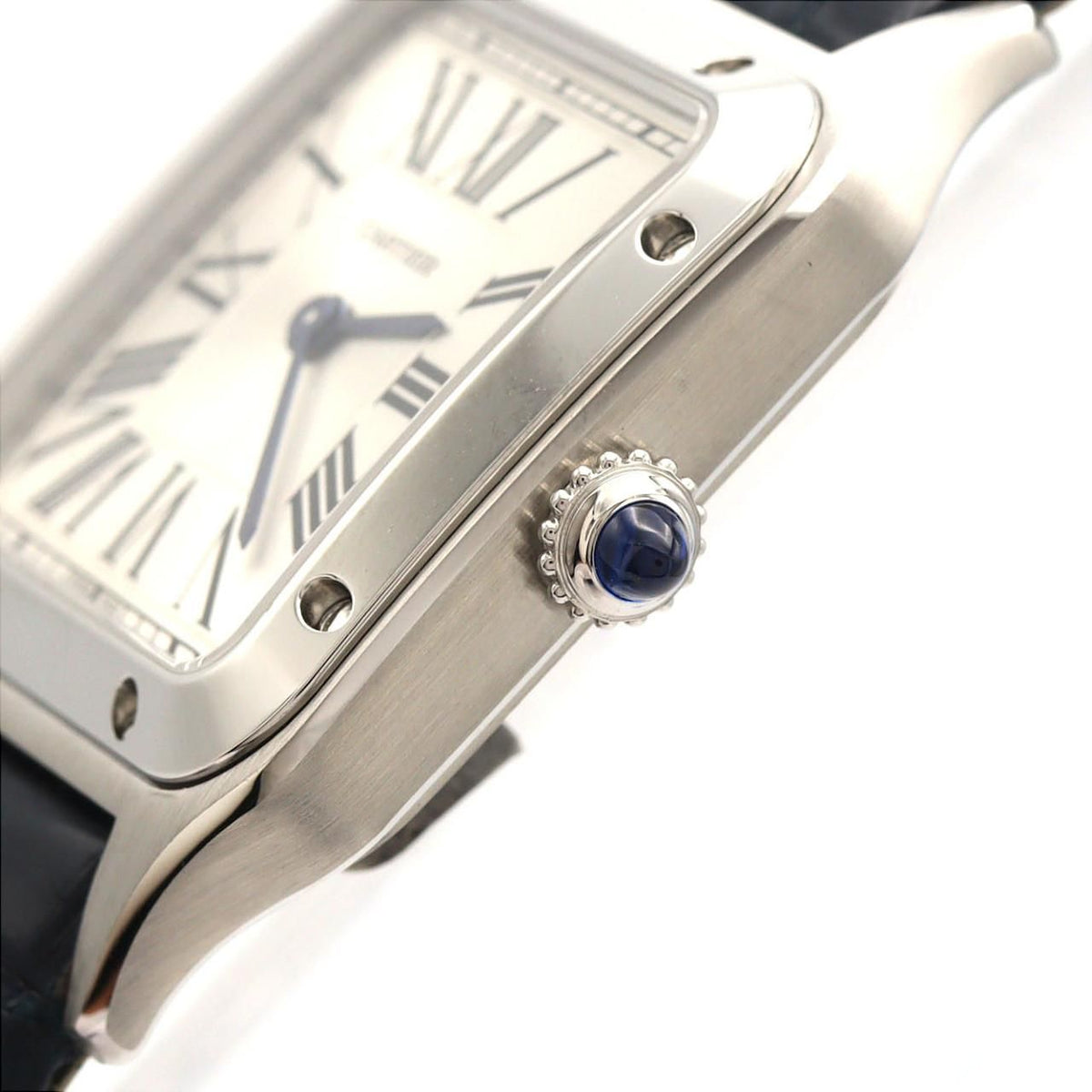 Cartier Santos Dumont SM Wssa SS Quartz Watch — view 3
