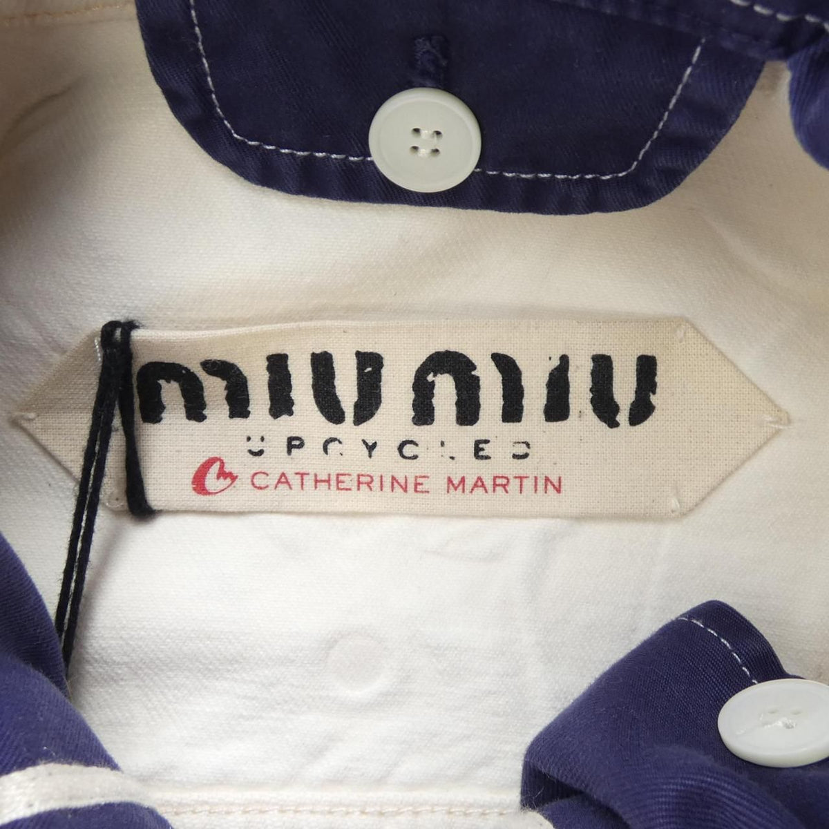 Miu Miu Upcycled Catherine Martin Denim Jacket — view 4