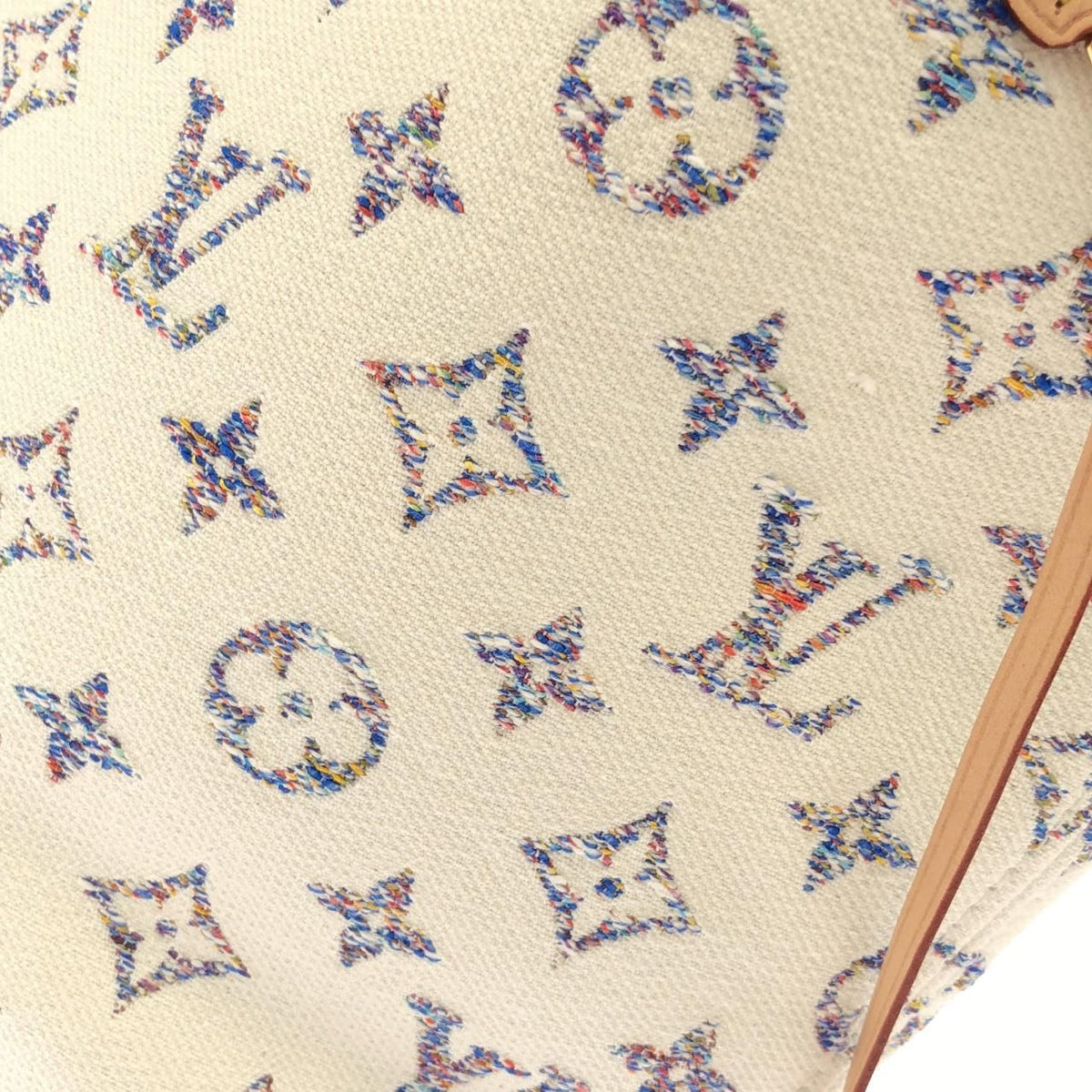 Louis Vuitton Monogram Jacquard Twill Neverfull MM Bag — view 4