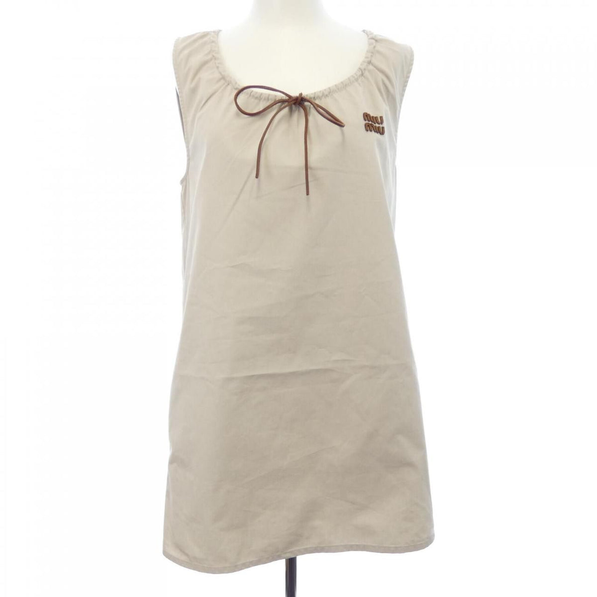 Miu Miu Pamana Cotton Dress