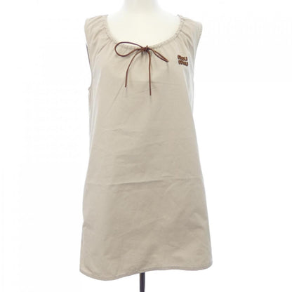 Miu Miu Pamana Cotton Dress